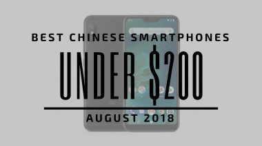 Топ 5 китайських смартфонів за ціною до 200 доларів США - серпень 2018 року