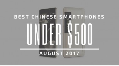 Топ 5 китайских смартфонов за 500 долларов - август 2017