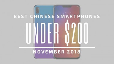 Топ 5 китайских смартфонов по цене менее 200 долларов - ноябрь 2018