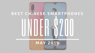 Топ-5 китайських смартфонів з ціною до $ 200 - травень 2019